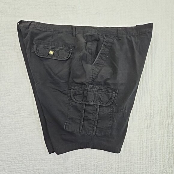 Ecko Unltd Shorts Men's 48B Black Cargo Baggy Streetwear Outdoor Utility Y2K EUC - Picture 7 of 10